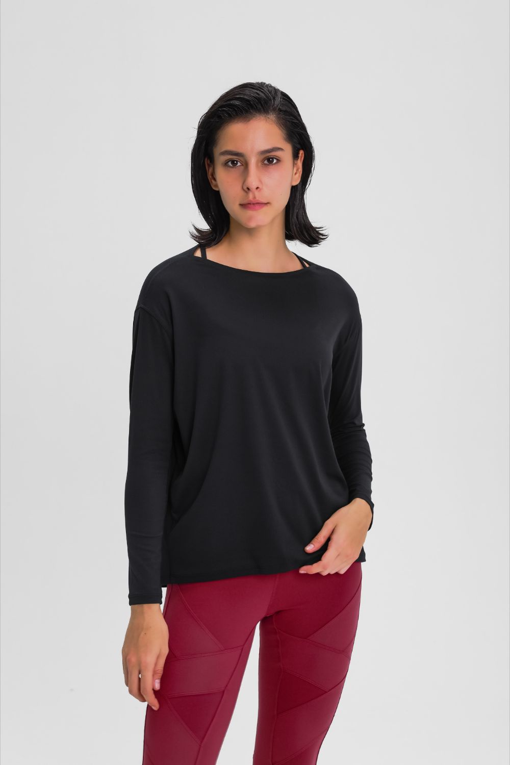 Millennia Loose Fit Active Top - Lilixa.store