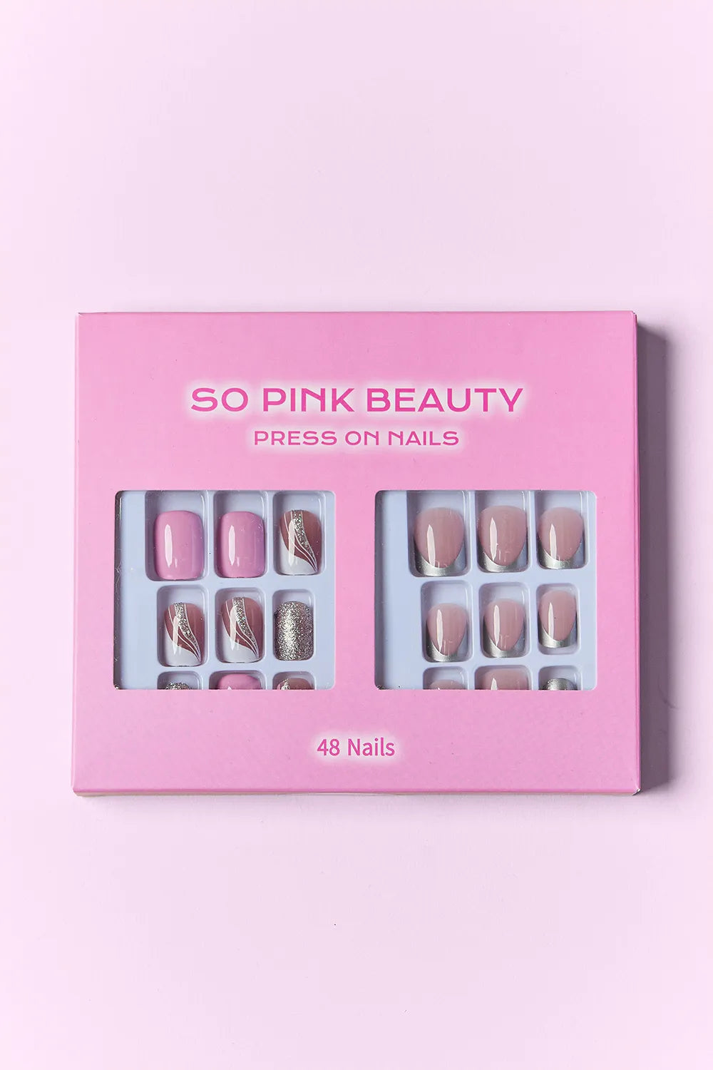 SO PINK BEAUTY Press On Nails 2 Packs - Lilixa.store