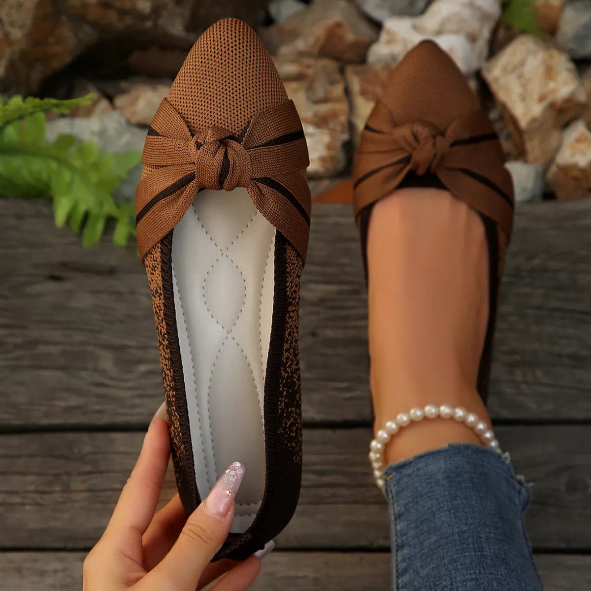 Point Toe Slip-Ons - Lilixa.store