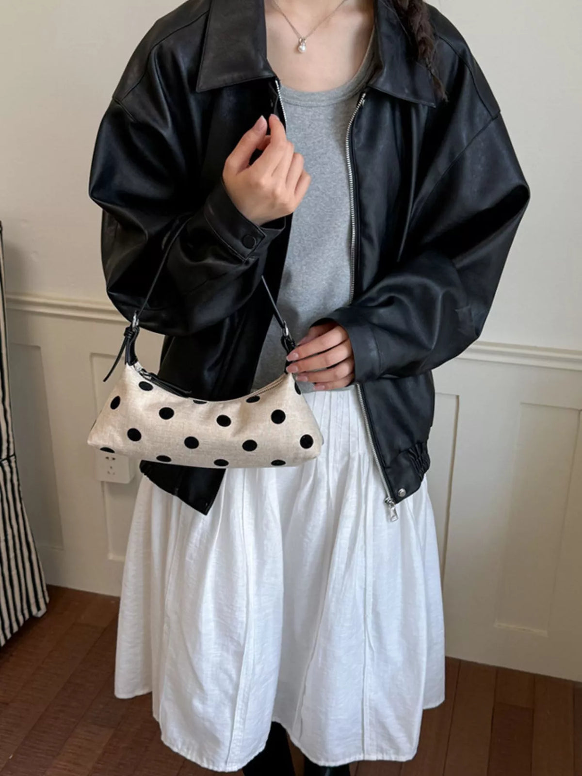Polka Dot Crossbody Bag - Lilixa.store
