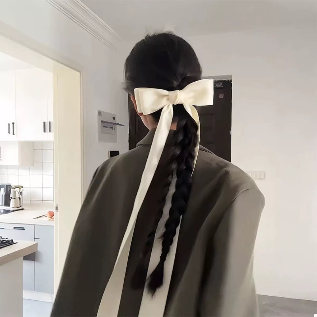 Ribbon Bow Hair Clip - Lilixa.store