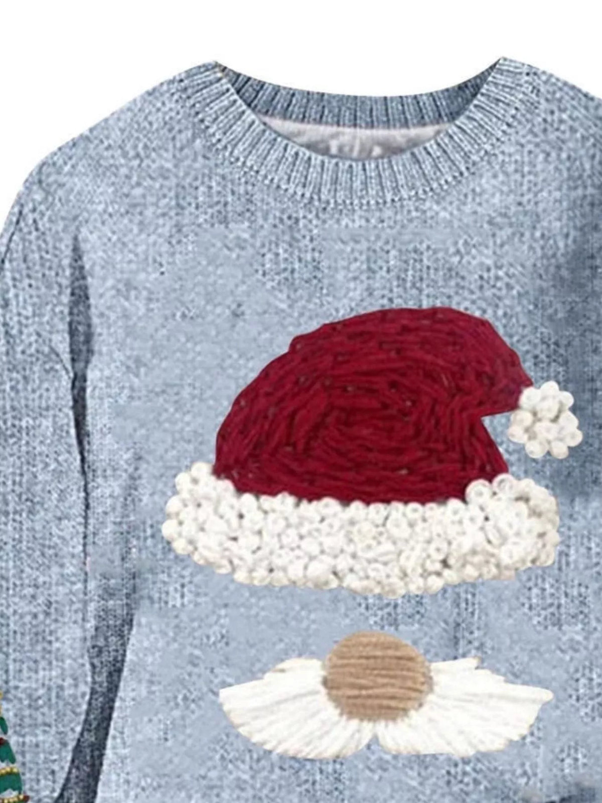 Christmas Graphic Dropped Shoulder Sweater