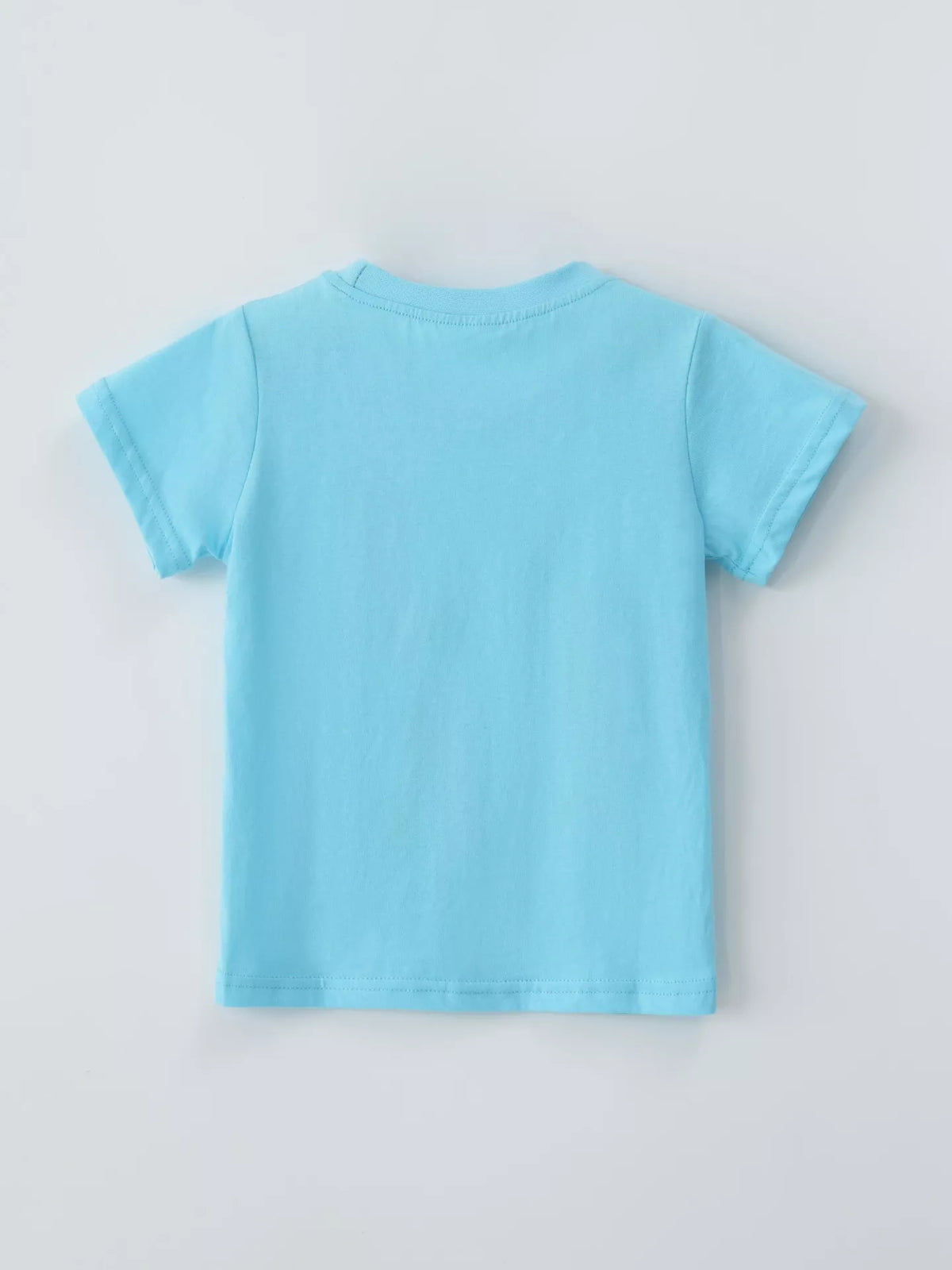Children's Embroidered Round Neck T-Shirt - Lilixa.store