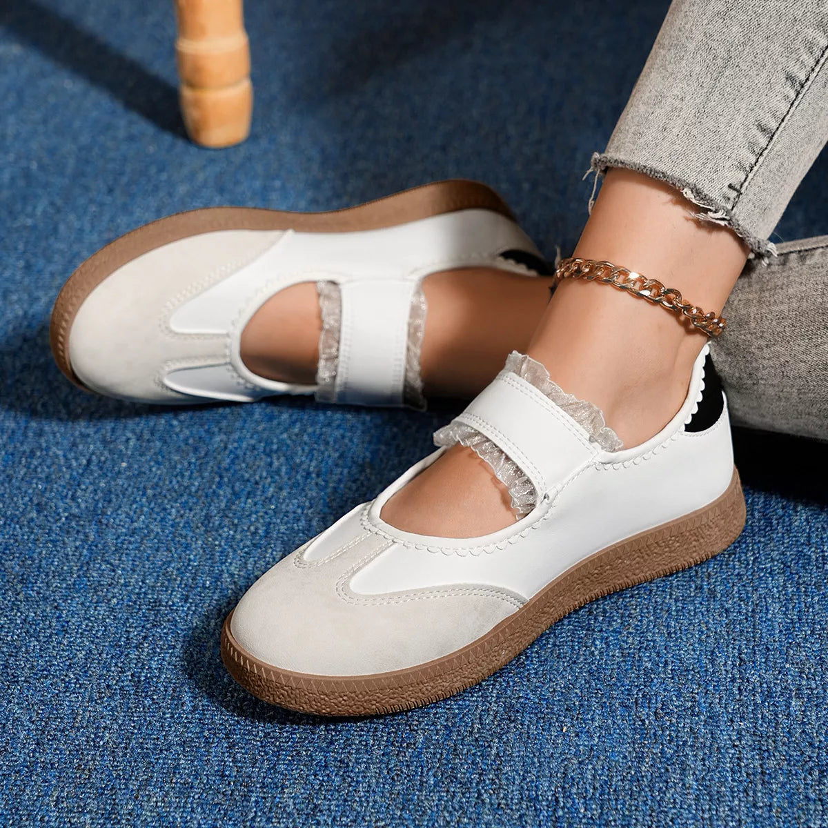 Round Toe Slip-Ons - Lilixa.store