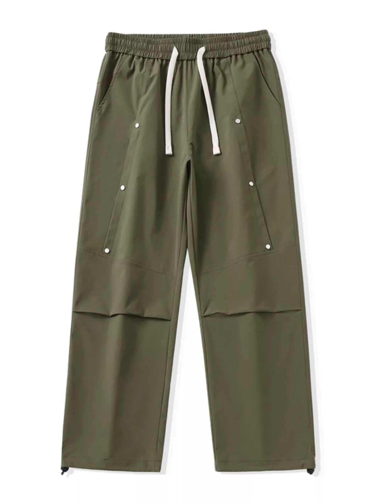 Men's Casual Cargo Pants in Army Green