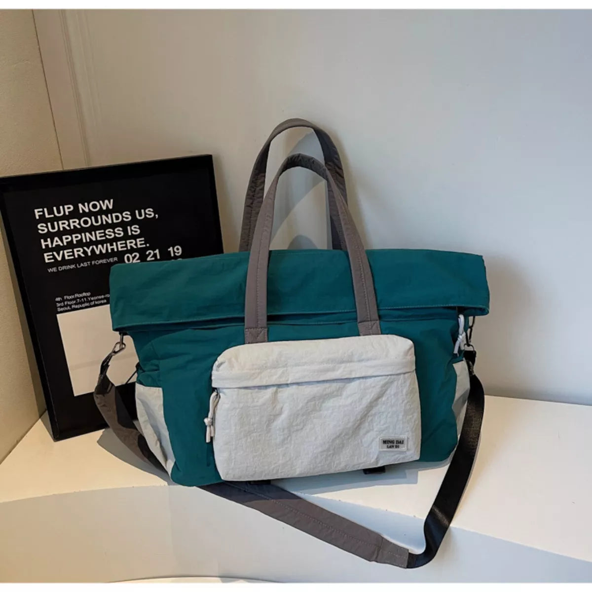 Color Block Travel Bga - Lilixa.store