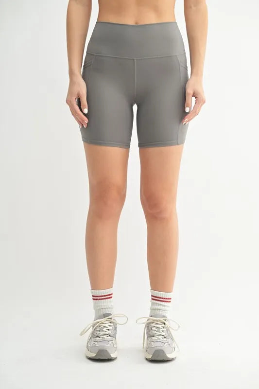 MONO B Venice Cloud Light Sculpt Biker Shorts - Lilixa.store