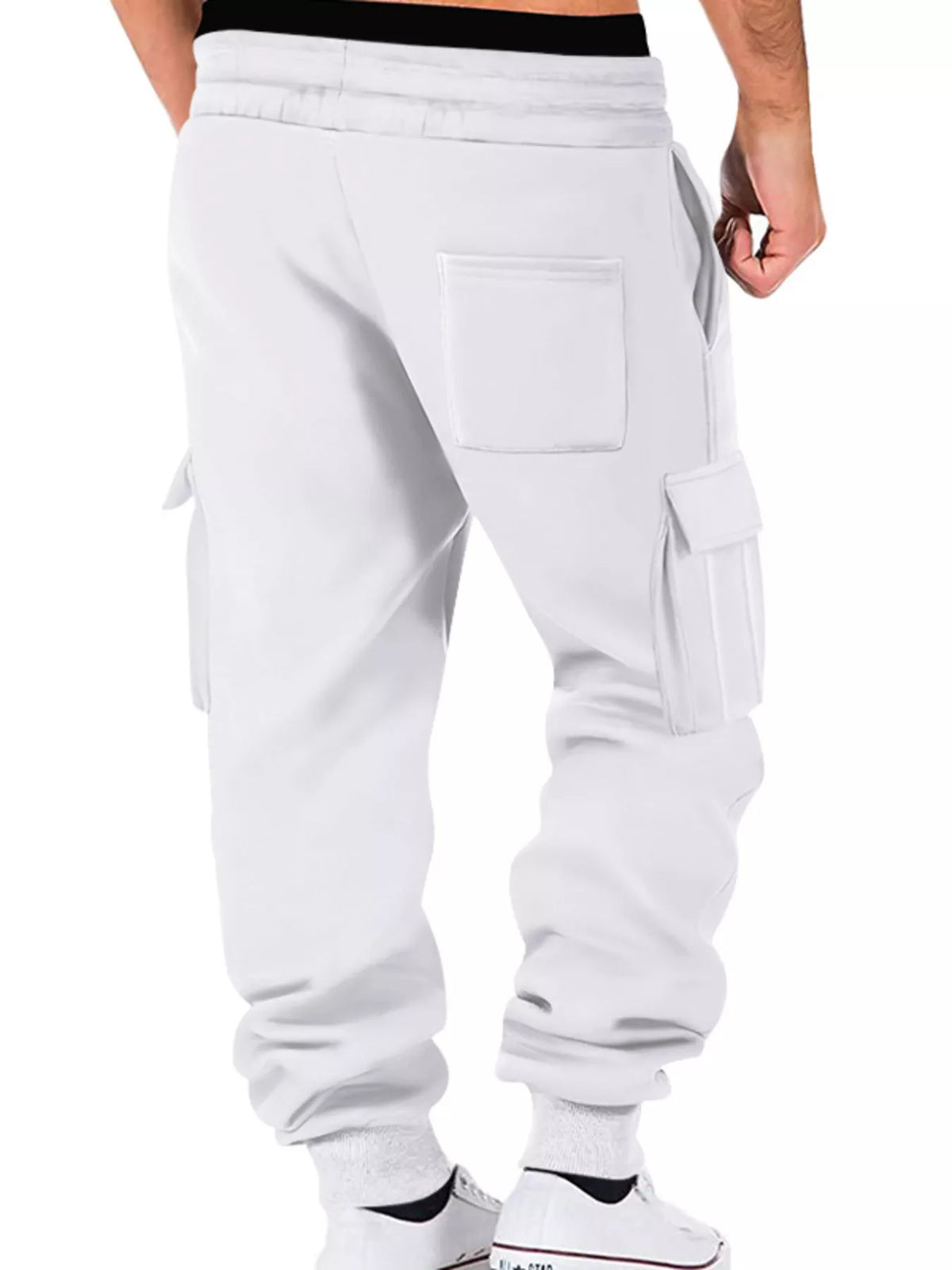 Men's Full Size Casual Joggers with Multi-Pocket Plus Size - Lilixa.store