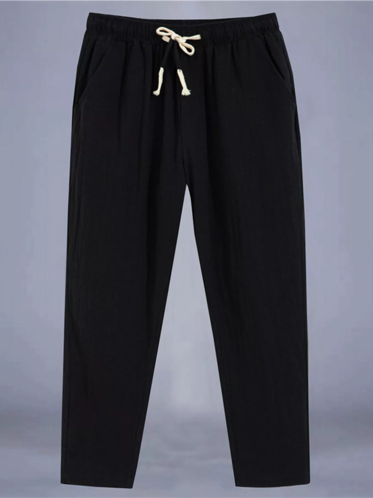 Men's Plus Size Drawstring Loose Fit Pants - Lilixa.store
