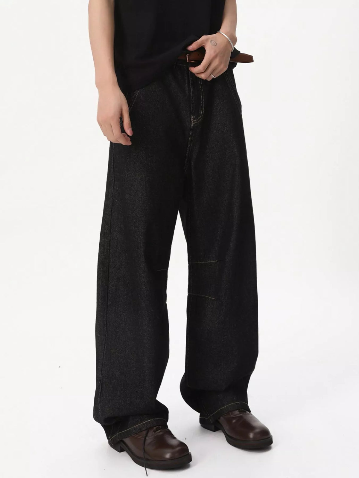 Men's Wide-Leg Jeans - Lilixa.store