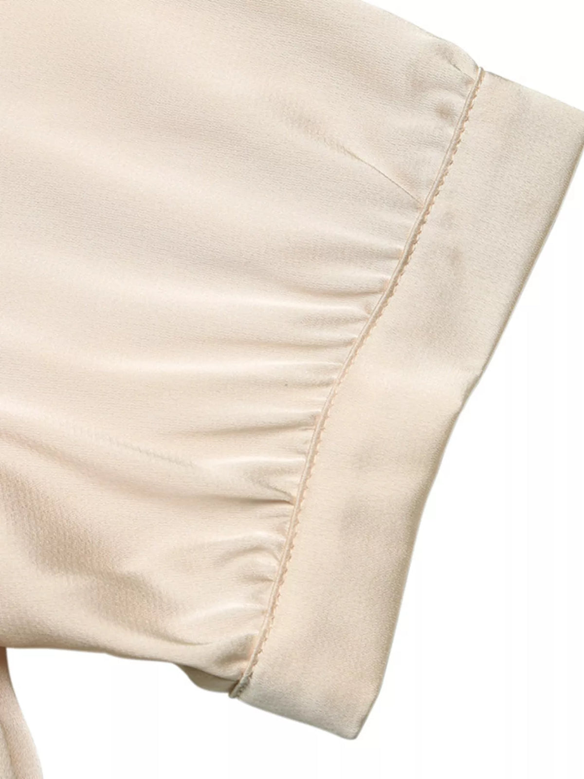 Pearl Trim Satin Bodysuit - Lilixa.store