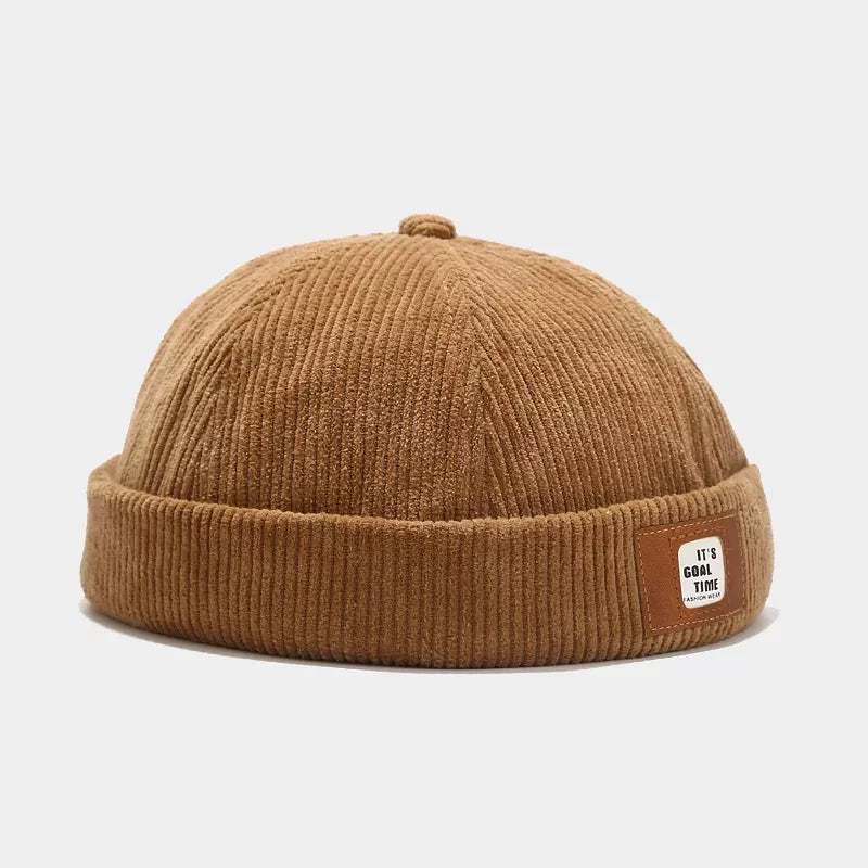 Corduroy Buckle Adjustable Hat - Lilixa.store