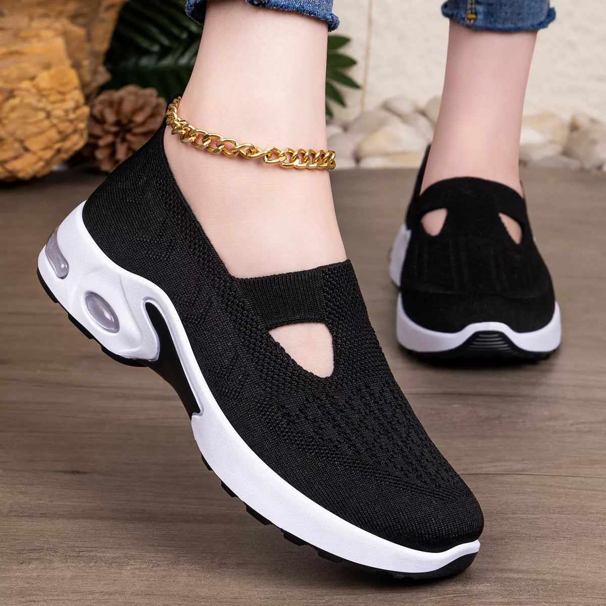 Round Toe Slip-Ons - Lilixa.store
