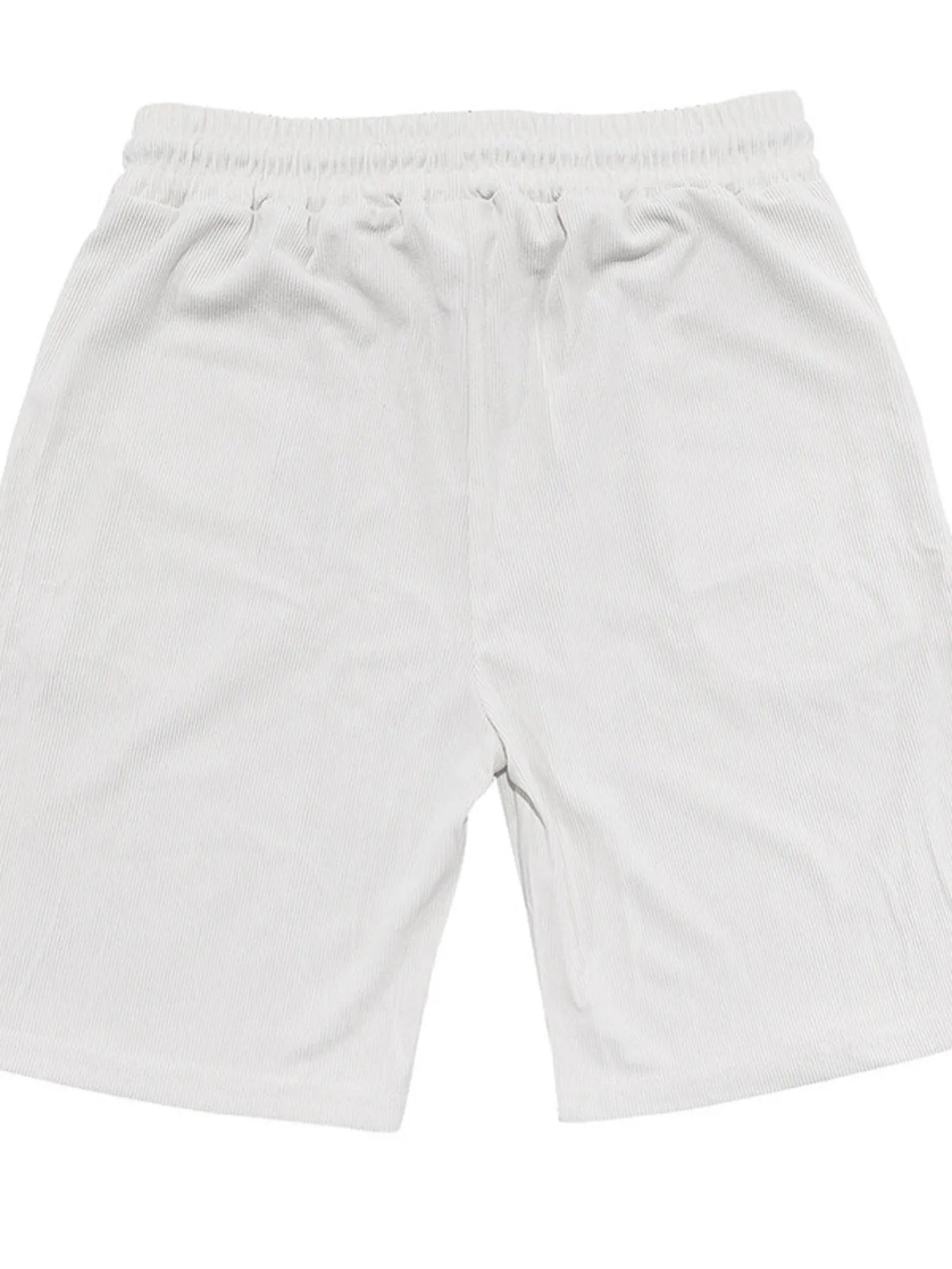 Men's Full Size Button Up Top and Shorts Set Plus Size, view 2