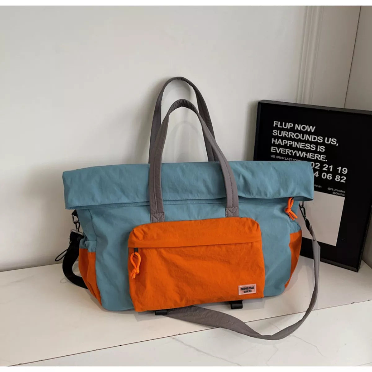 Color Block Travel Bga - Lilixa.store