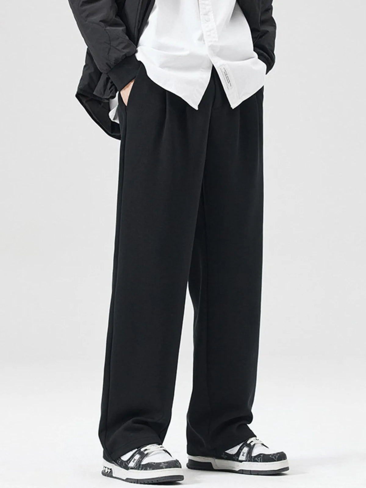 Men's Full Size Casual Loose-Fit Pants Plus Size, view 2