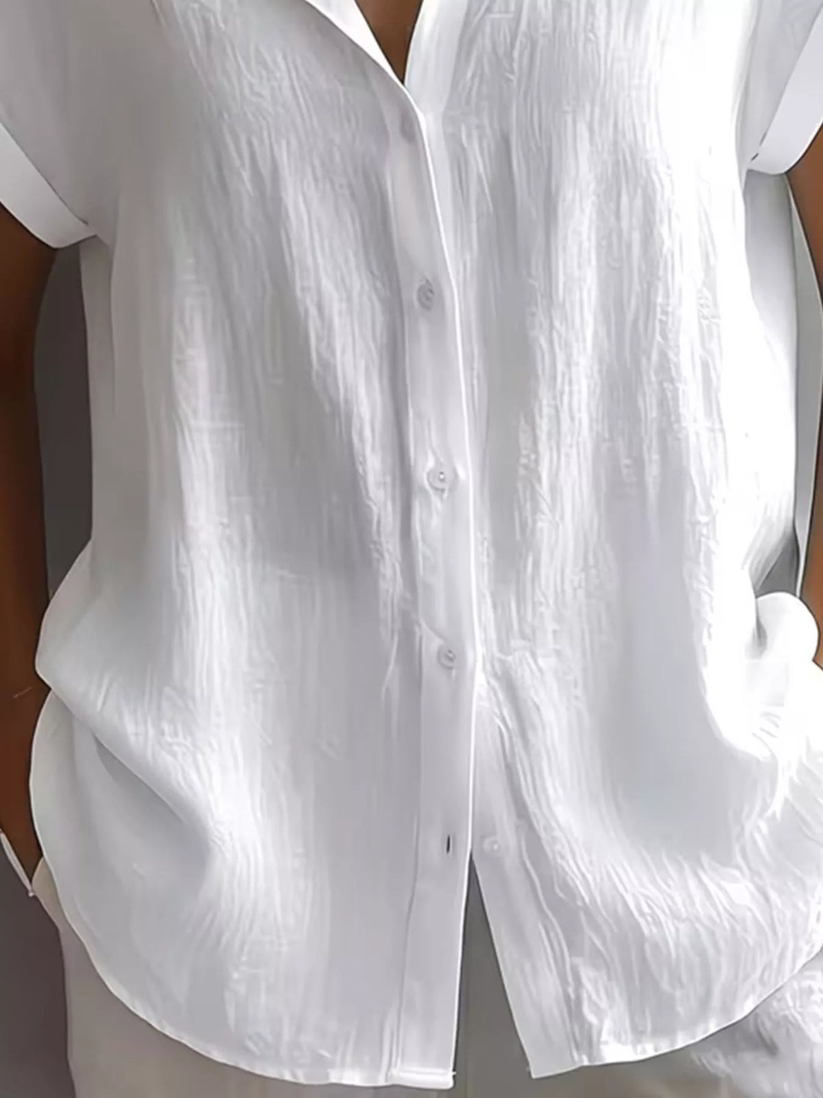 Button-Down Short Sleeve Shirt, view 4