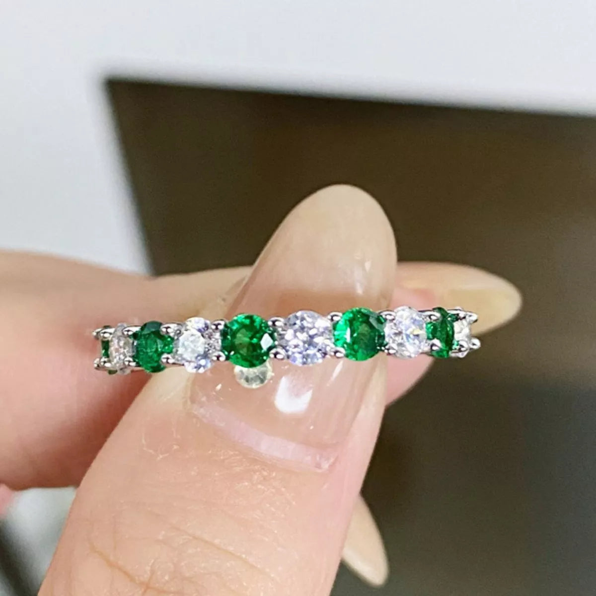 925 Sterling Silver Diamond Ring - Lilixa.store