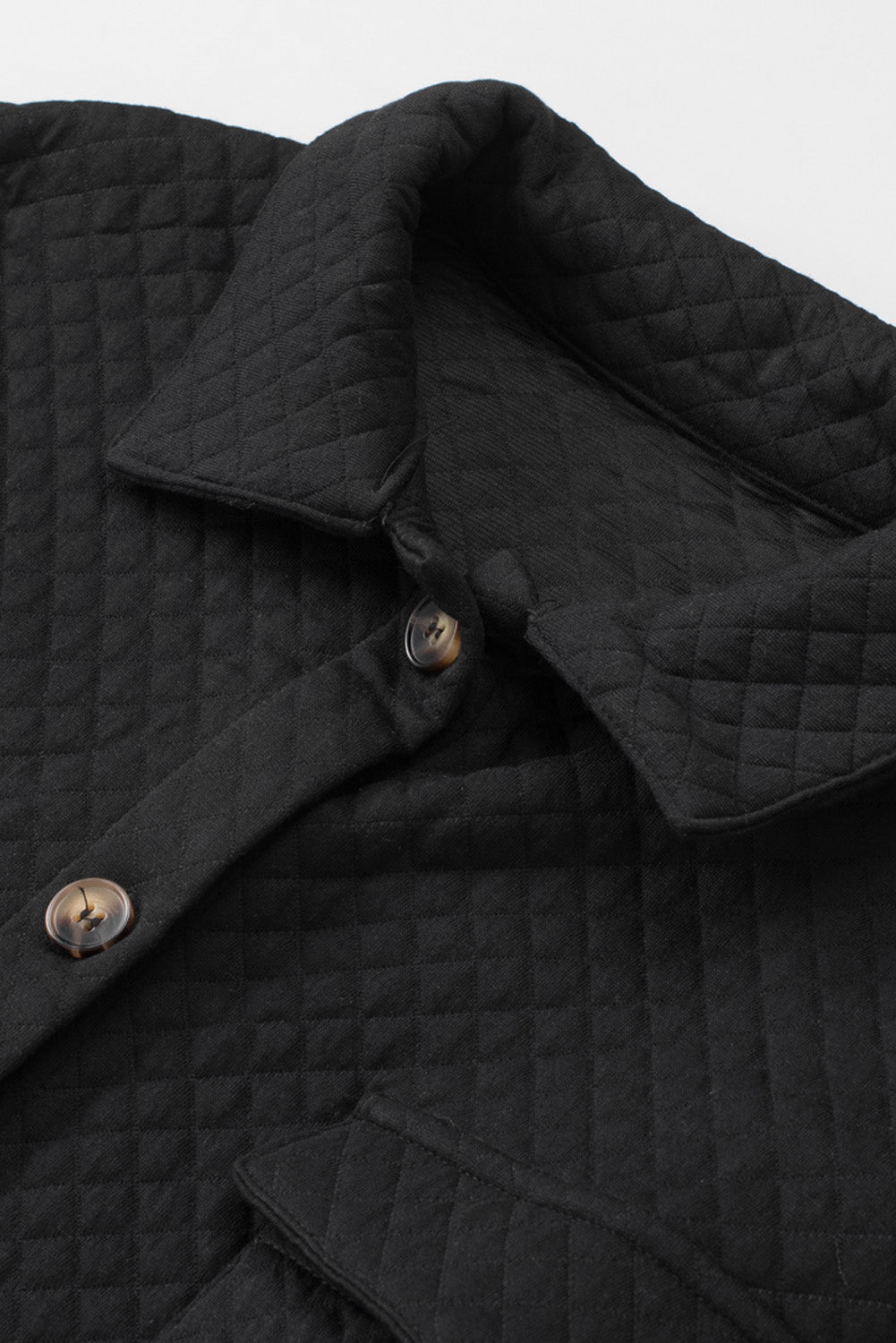 Button Down Collared Jacket - Lilixa.store