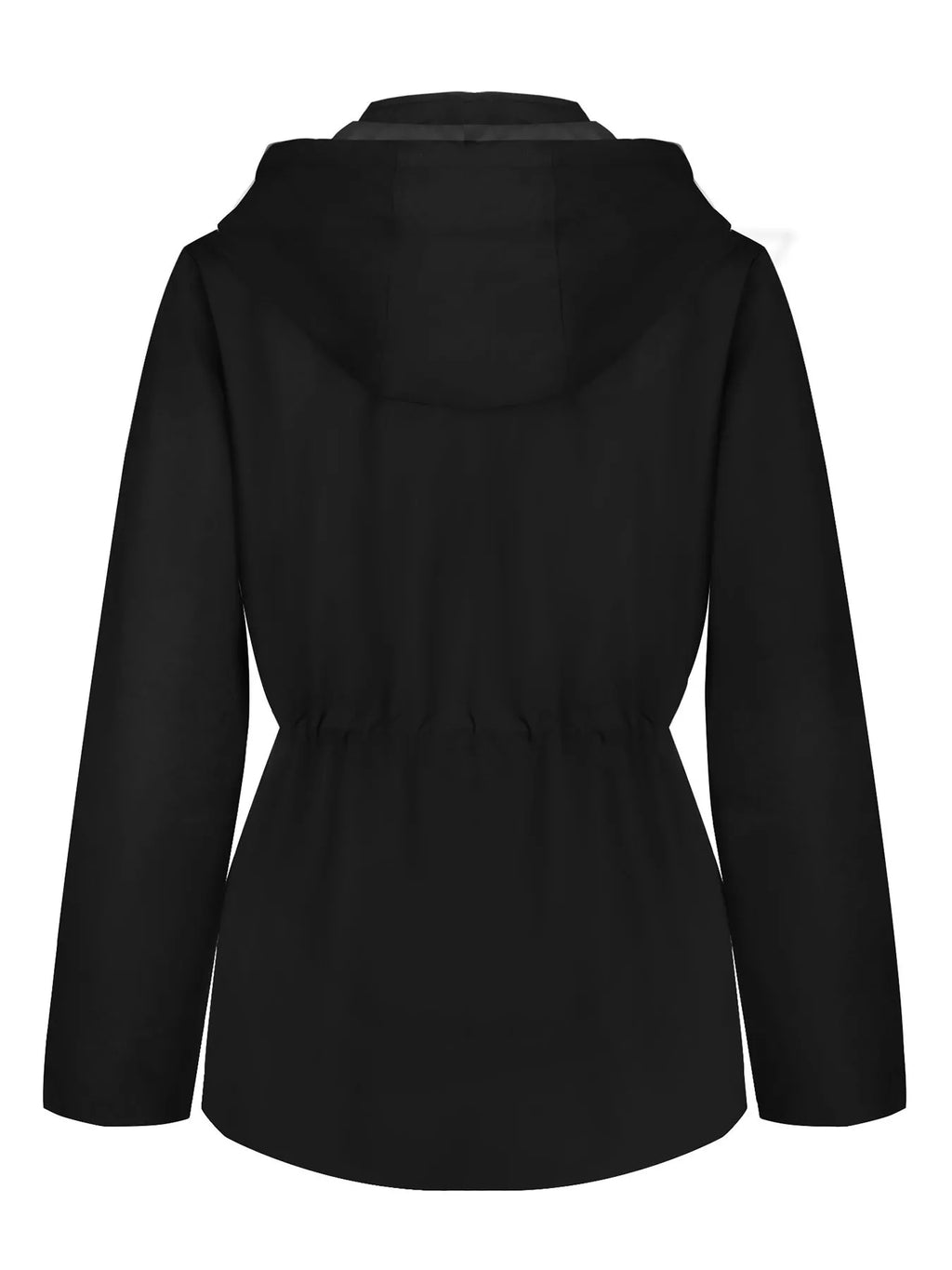 Zip Up Waterproof Hooded Outerwear - Lilixa.store