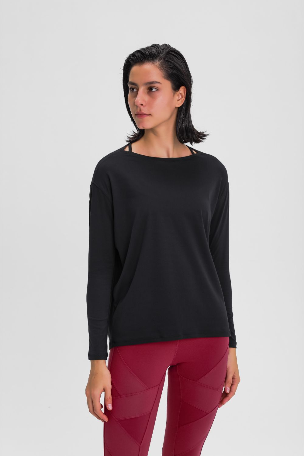 Millennia Loose Fit Active Top - Lilixa.store