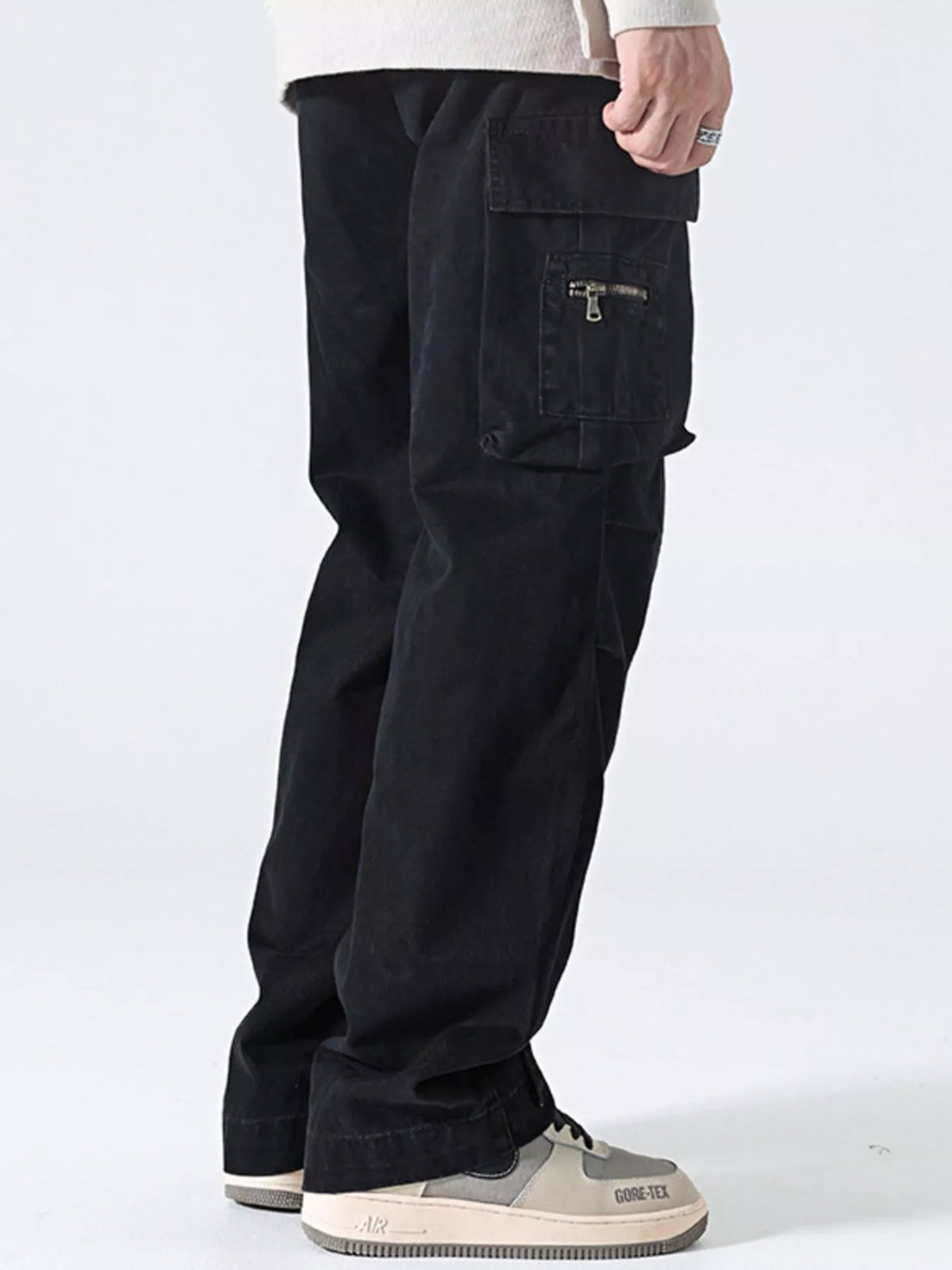 Men's Loose Fit Cargo Pants, view 3