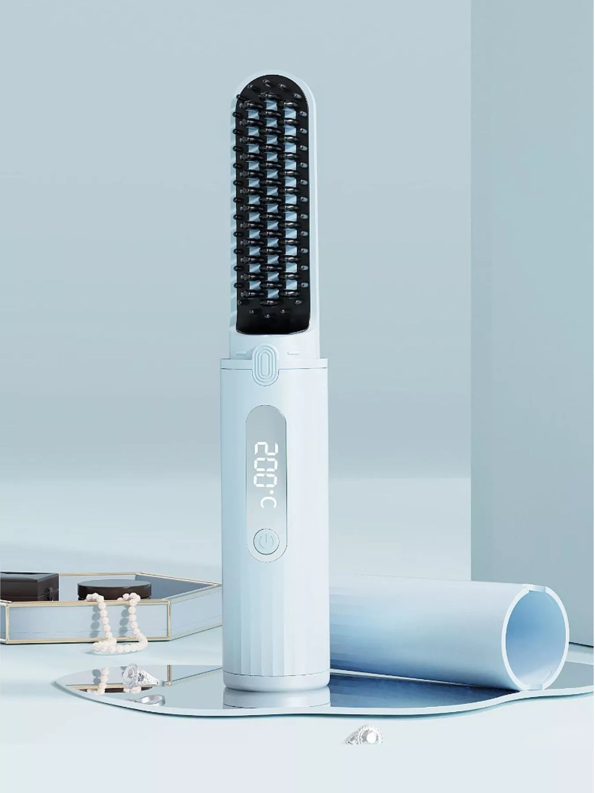 Portable Heated Straightening Comb - Lilixa.store