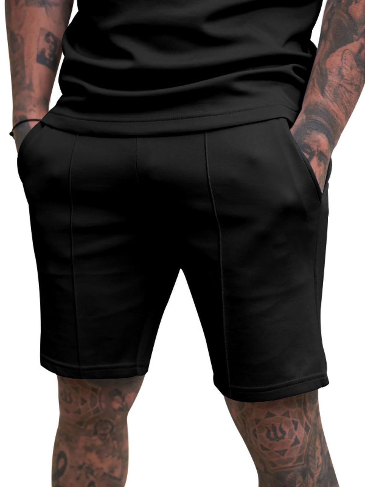 Men's Full Size Casual Drawstring Shorts Plus Size, view 2