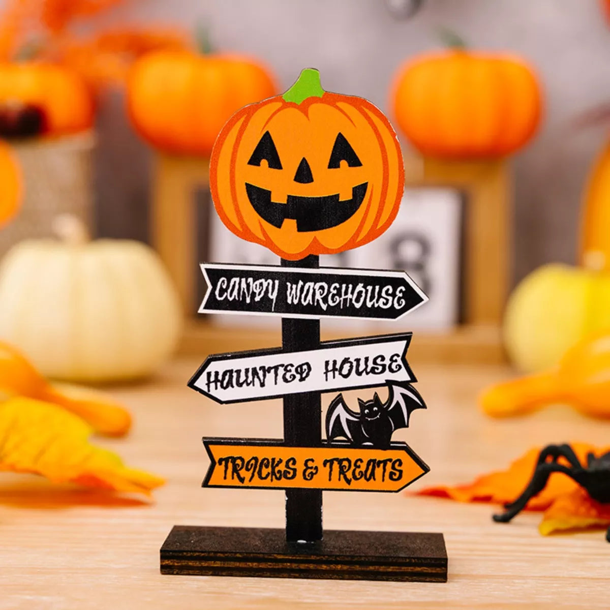 Halloween Wooden Signpost Ornaments - Lilixa.store