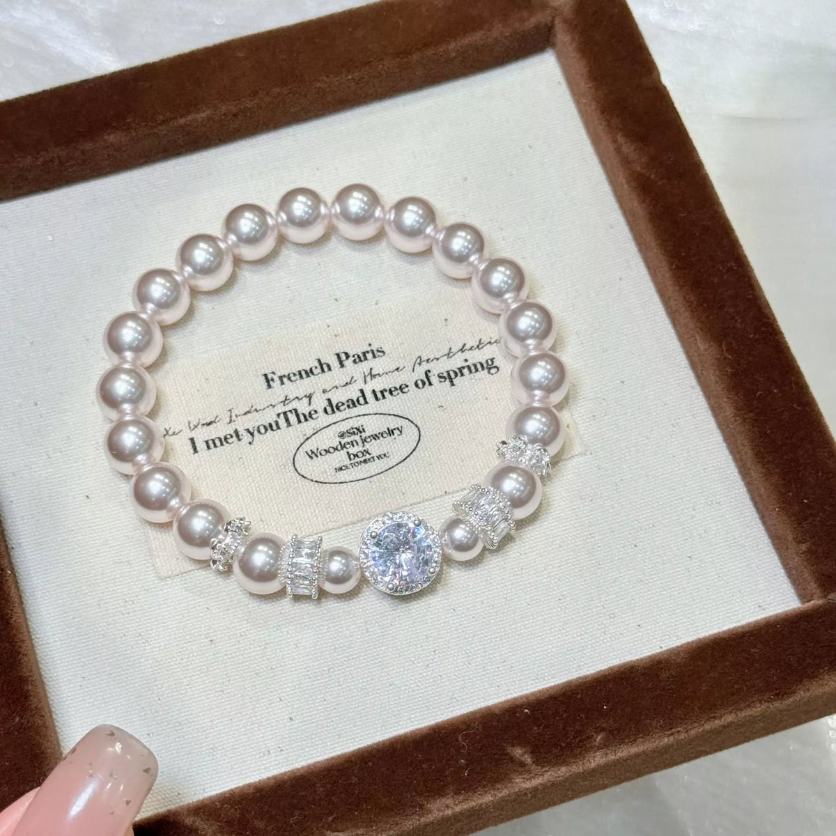 Pearl Zircon Bracelet - Lilixa.store