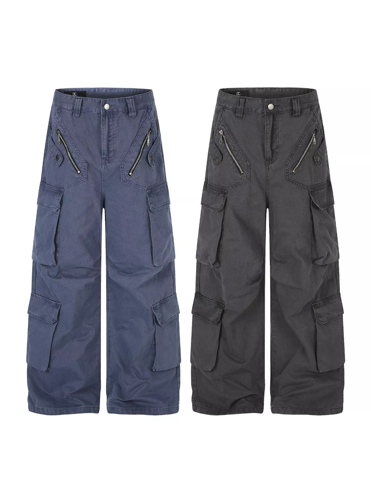 Men's Wide Leg Cargo Pants - Lilixa.store