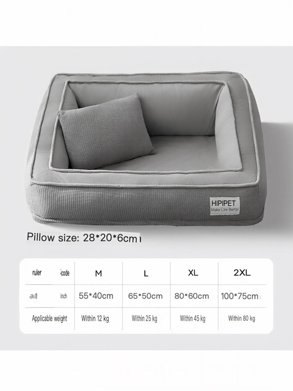 Soft Plush Pet Bed