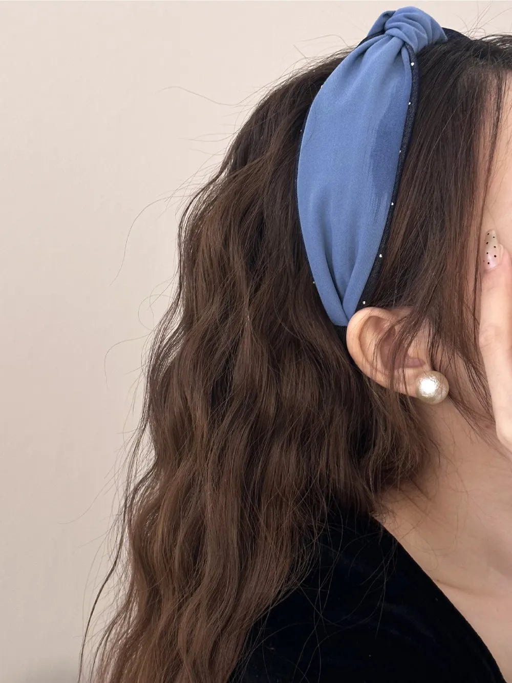 Knotted Polyester Wide Headband - Lilixa.store