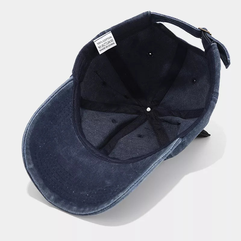Washed Cat Ear Baseball Cap - Lilixa.store