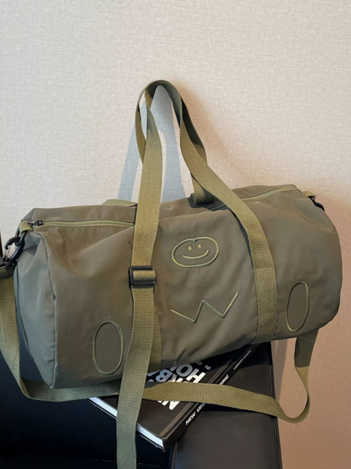 Smiley Face Duffle Bag - Lilixa.store