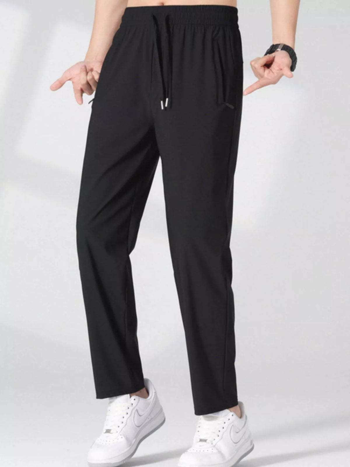 Men's Plus Size Casual Lightweight Quick-Dry Pants - Lilixa.store
