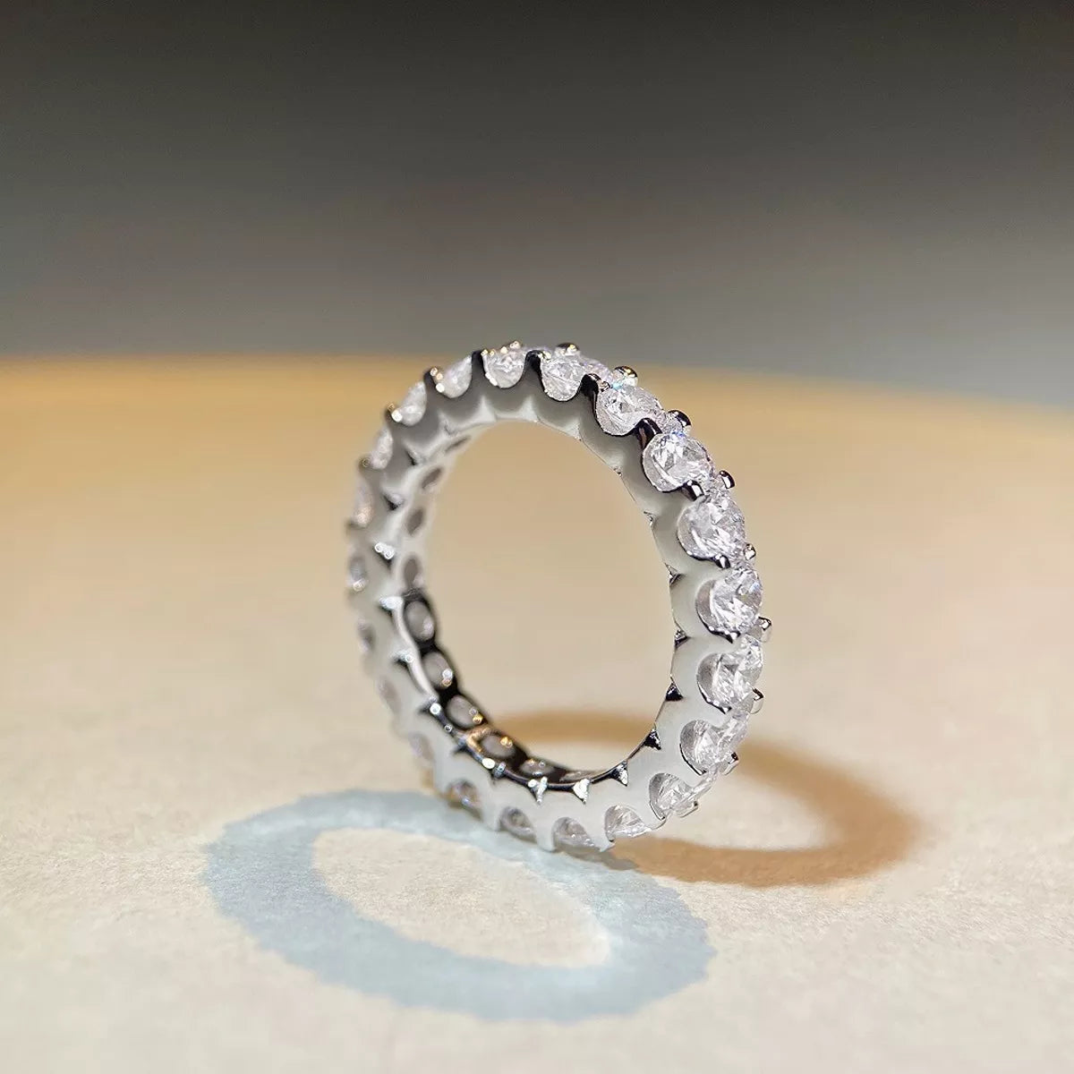 925 Sterling Silver Moissanite Ring - Lilixa.store