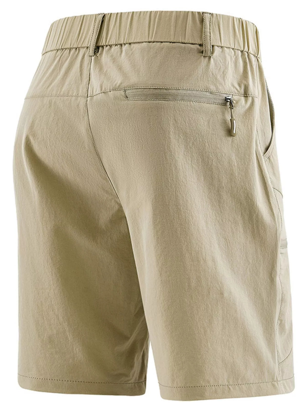 Men's Plus Size Zipper Pocket Outdoor Shorts, view 4