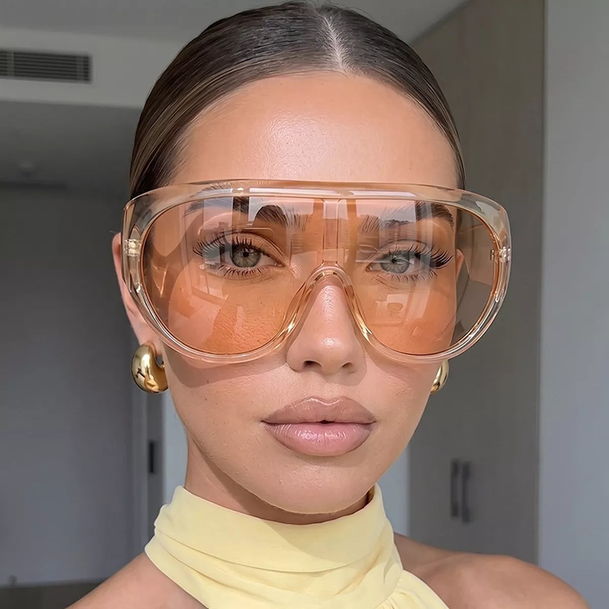 Oversized Tinted Lenses Sunglasses - Lilixa.store
