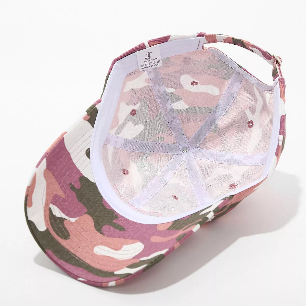 Camouflage Embroidered Baseball Cap - Lilixa.store