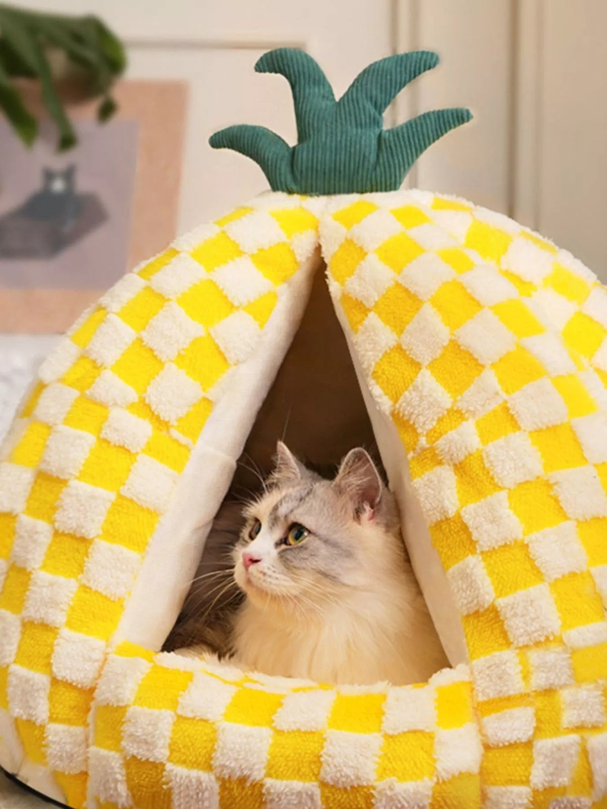 Pineapple Shaped Cozy Pet Nest - Lilixa.store