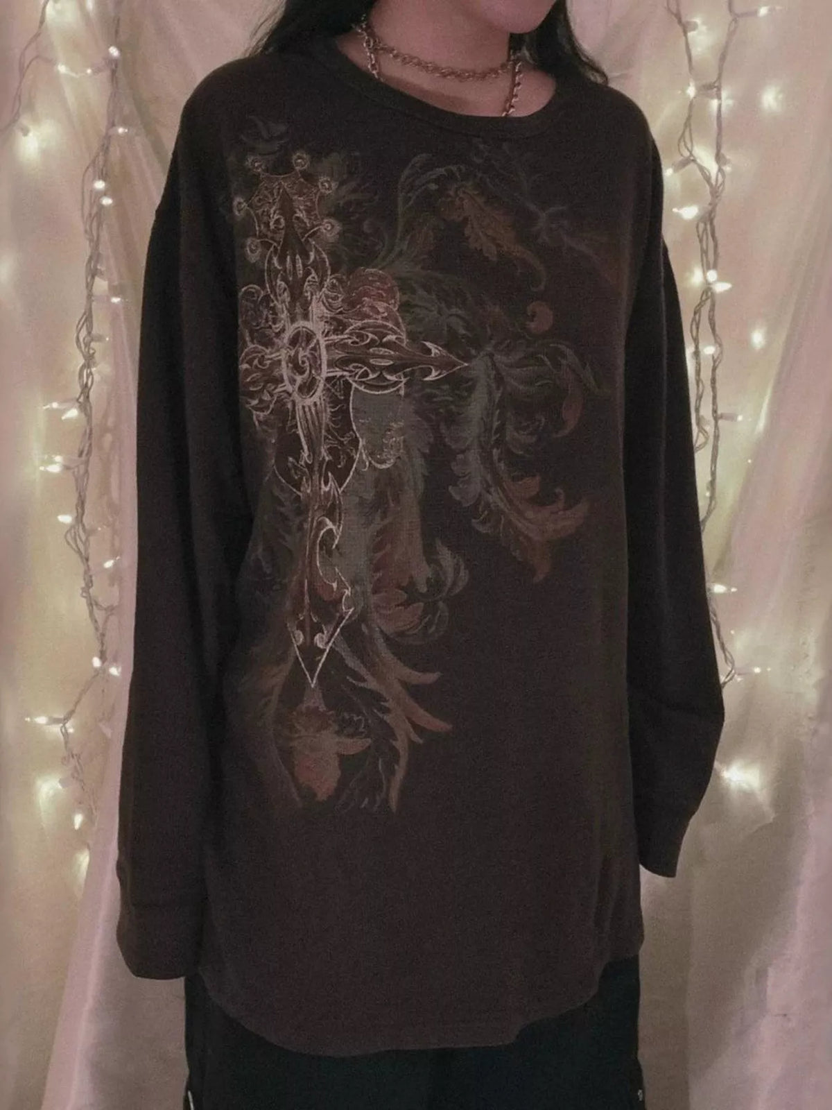 Skeleton Long Sleeve T-Shirt, view 4