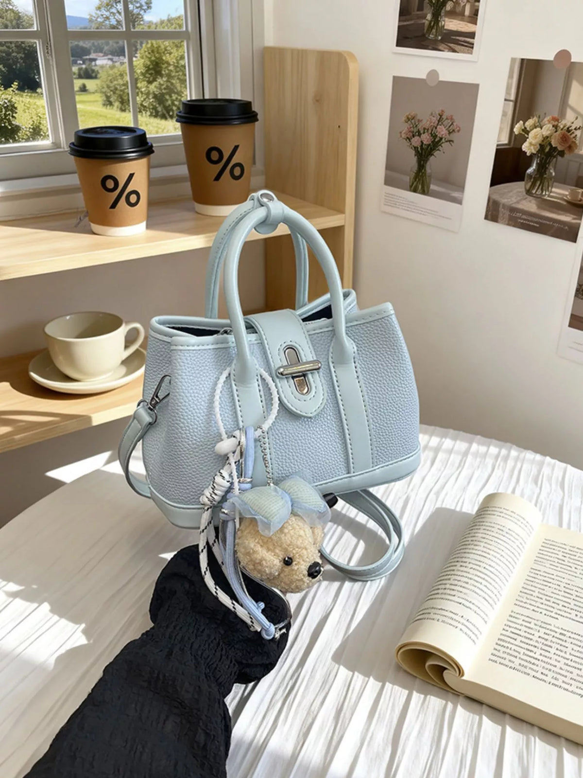 Top Handle Crossbody Bag