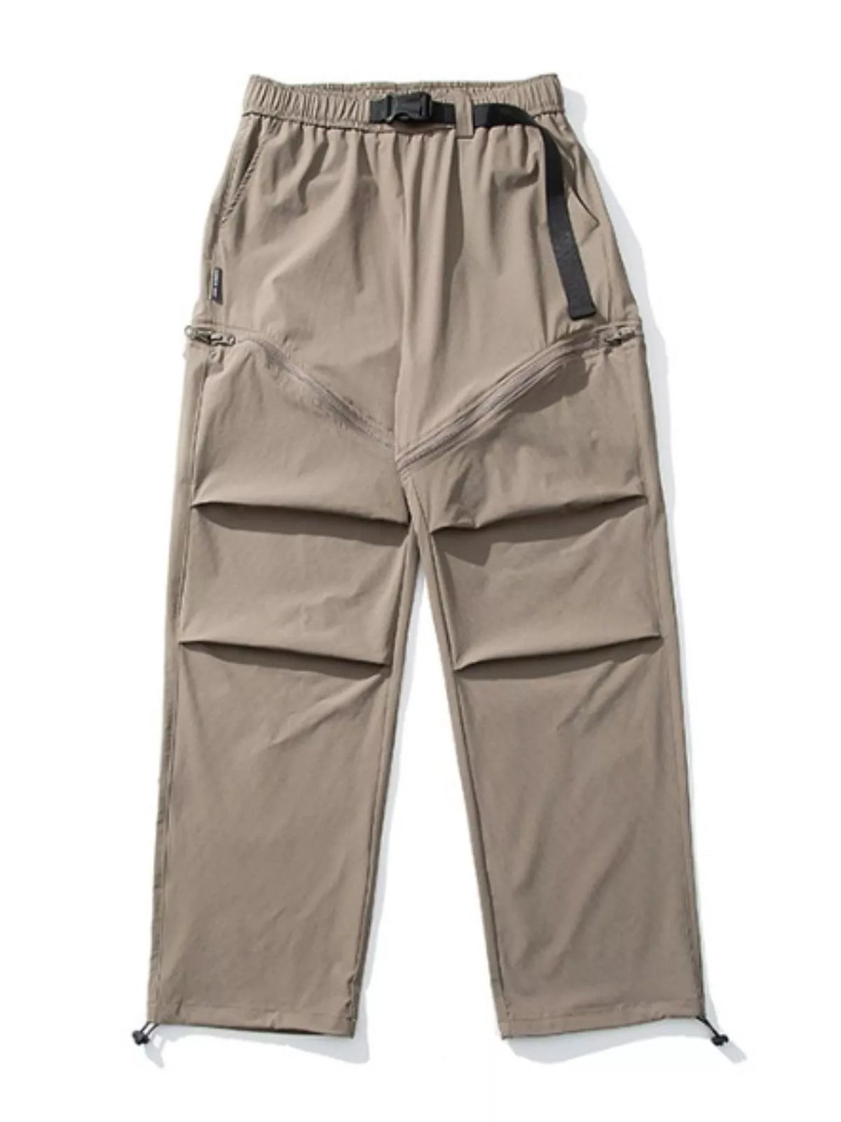 Men's Convertible Zip-Off Cargo Pants in Cloud Gray, view 3