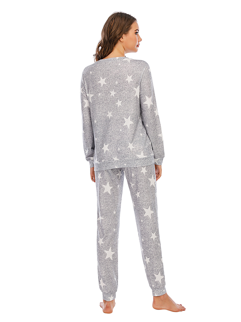 Star Top and Pants Lounge Set - Lilixa.store