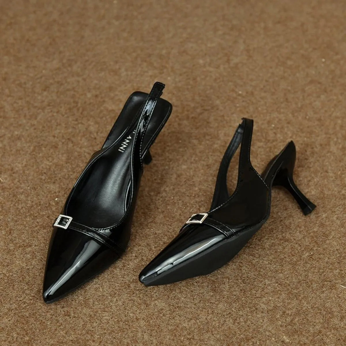 Pointed Toe Slingback Pumps - Lilixa.store