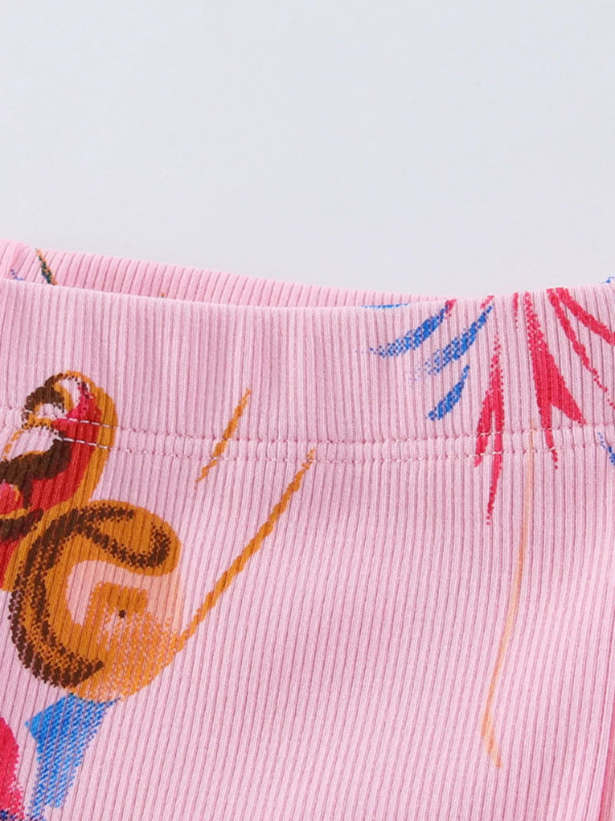 Children's Fairy Print Flared Leggings - Lilixa.store
