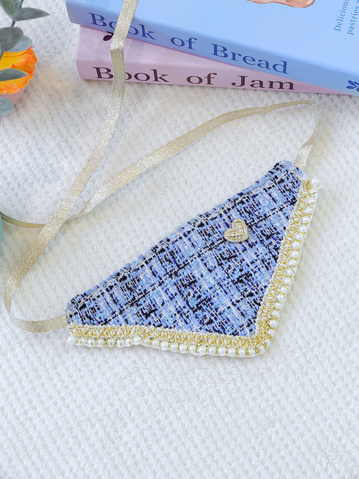 Triangle Tweed Pet Scarf - Lilixa.store