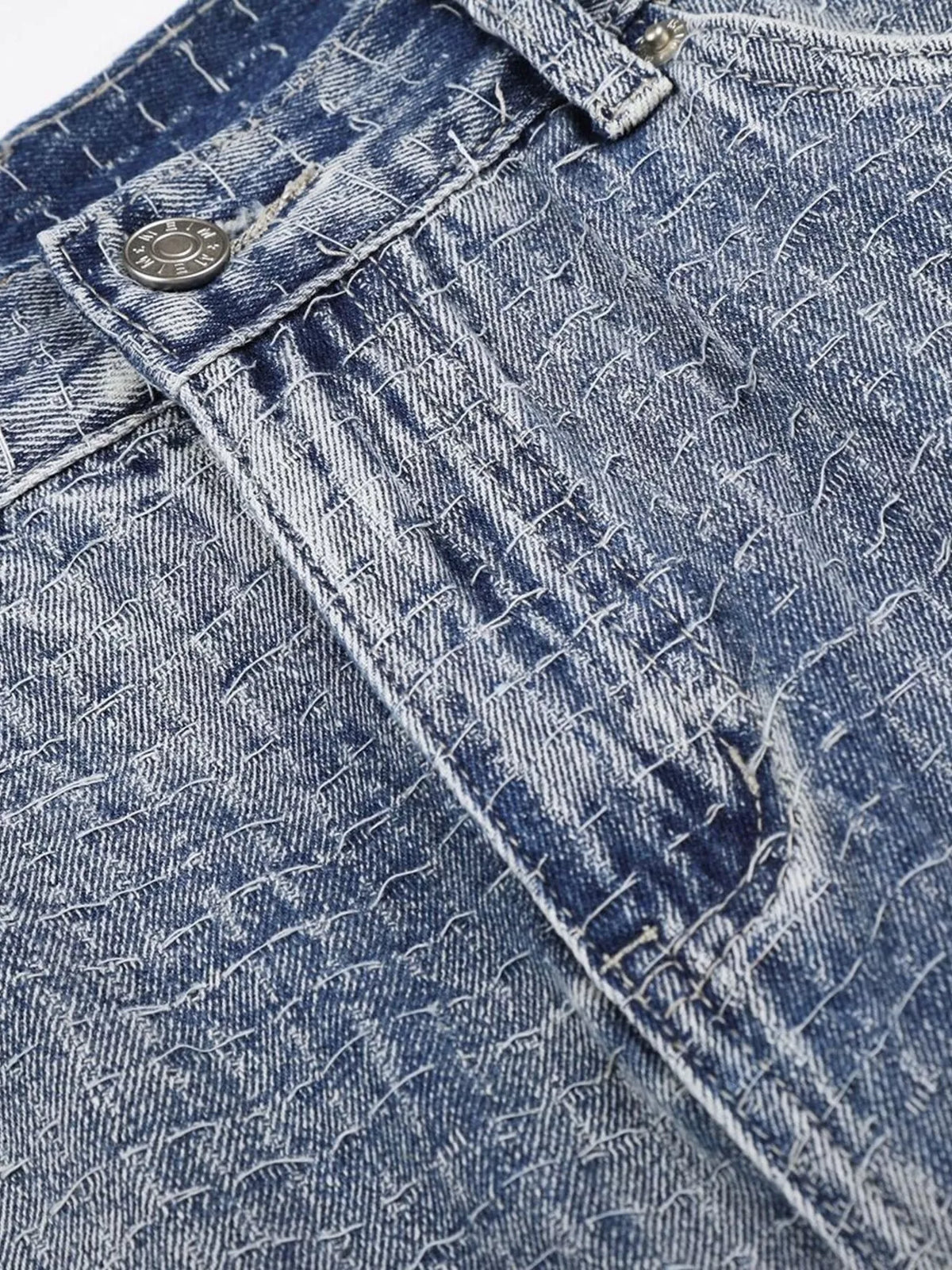 Men's Wide Leg Denim Capris - Lilixa.store