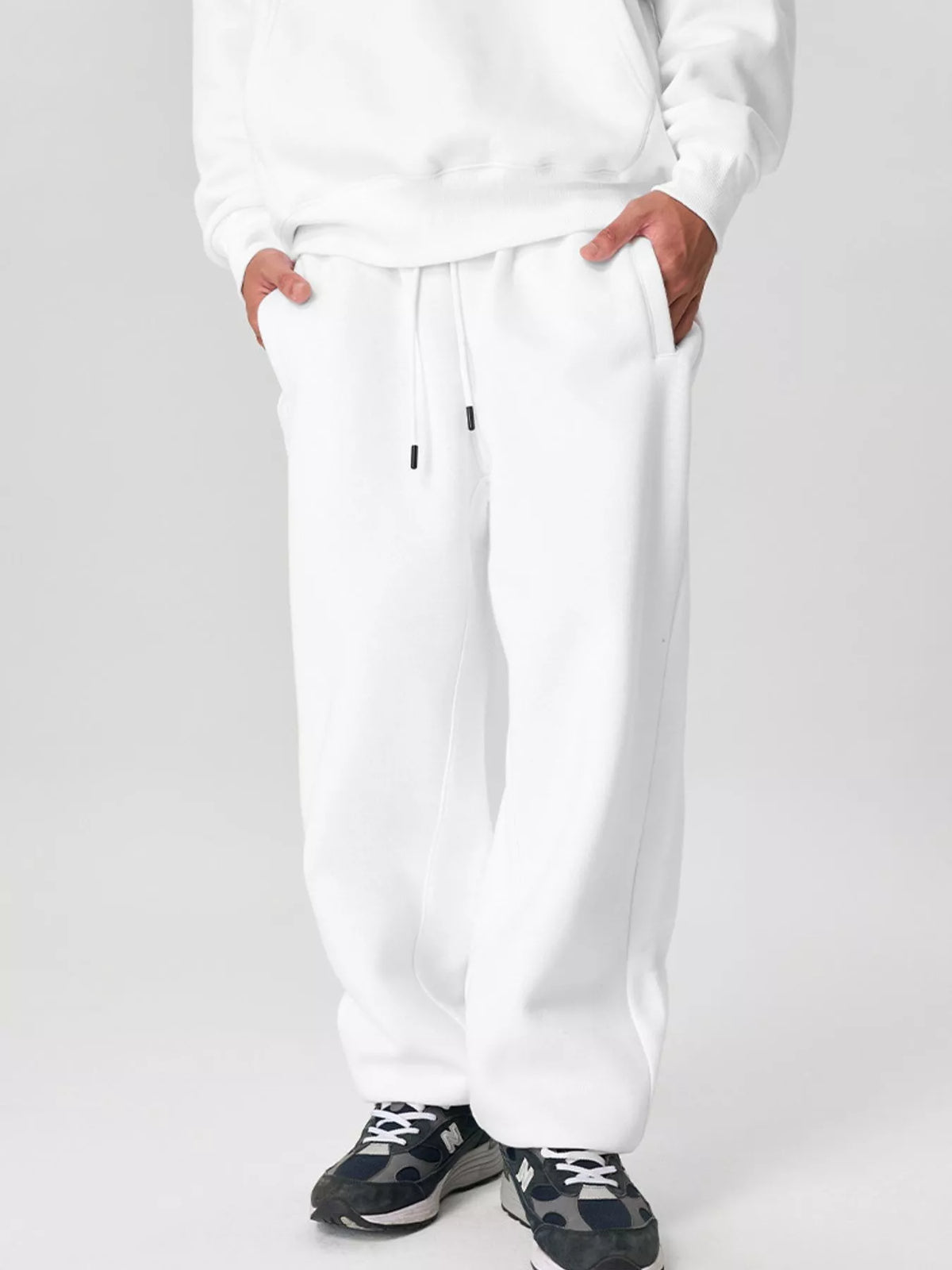 Men's Drawstring Loose Fit Joggers, view 4